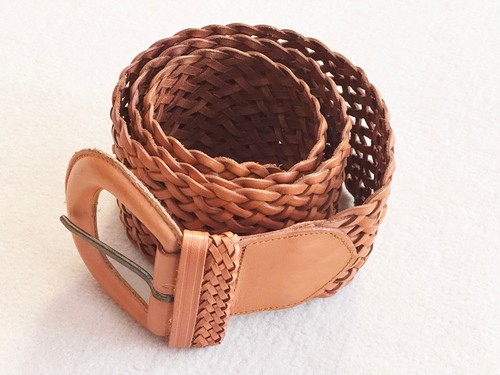 Damen flechtgürtel breit - flechtgürtel, 8