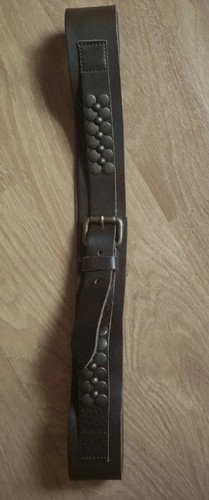 Breiter kalbsleder gürtel - breiter, kalbsleder-gürtel