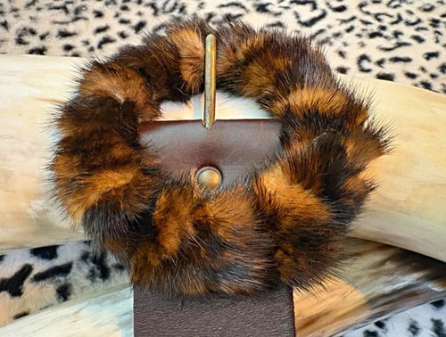 Damen ledergürtel braun breit - ledergürtel,